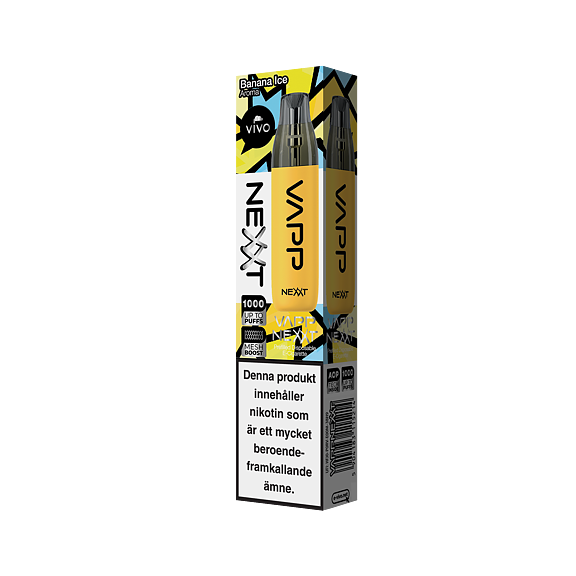 VAPP NEXXT PRO   Banana Ice 20MG 1000 PUFF