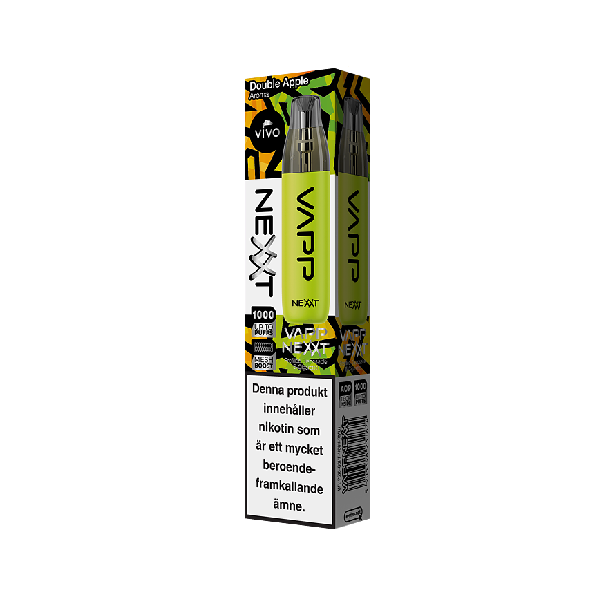 VAPP NEXXT PRO  Double Apple 20MG 1000 PUFF