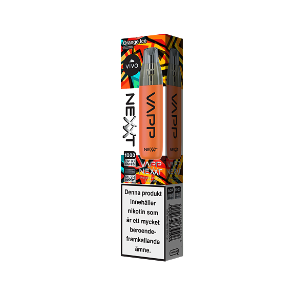 VAPP NEXXT PRO  ORANGE ICE 20MG 1000 PUFF