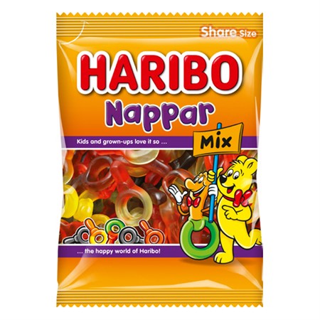 Haribo Nappar Mix 170g