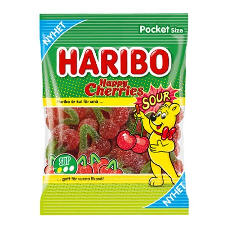 Haribo Happy Cherries Sour 75g