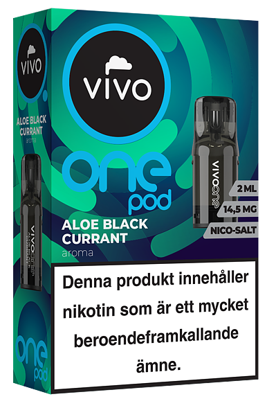 VIVO ONE POD ALOE BLACK CURRANT 14,5 mg