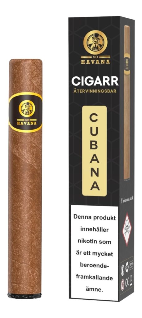 XO HAVANA – CIGARR ENGÅNGSVAPE – CUBANA