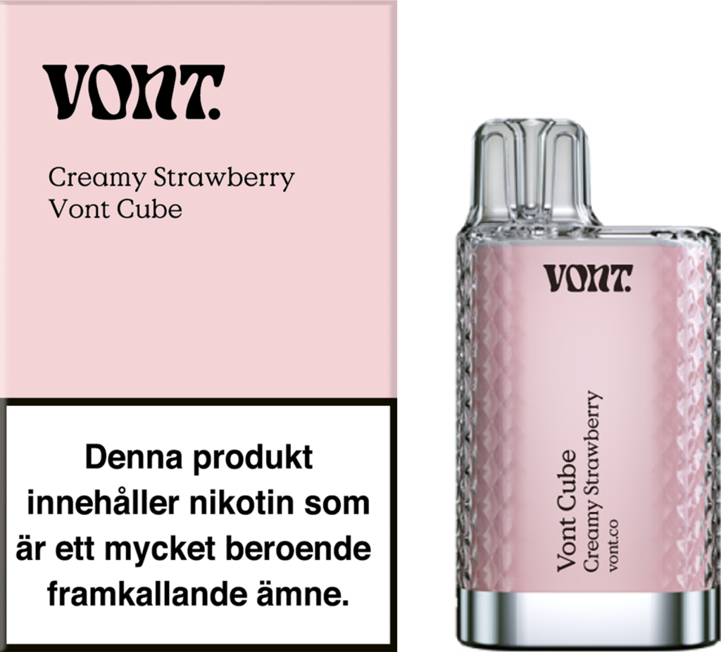 Vont Cube –  Creamy Strawberry