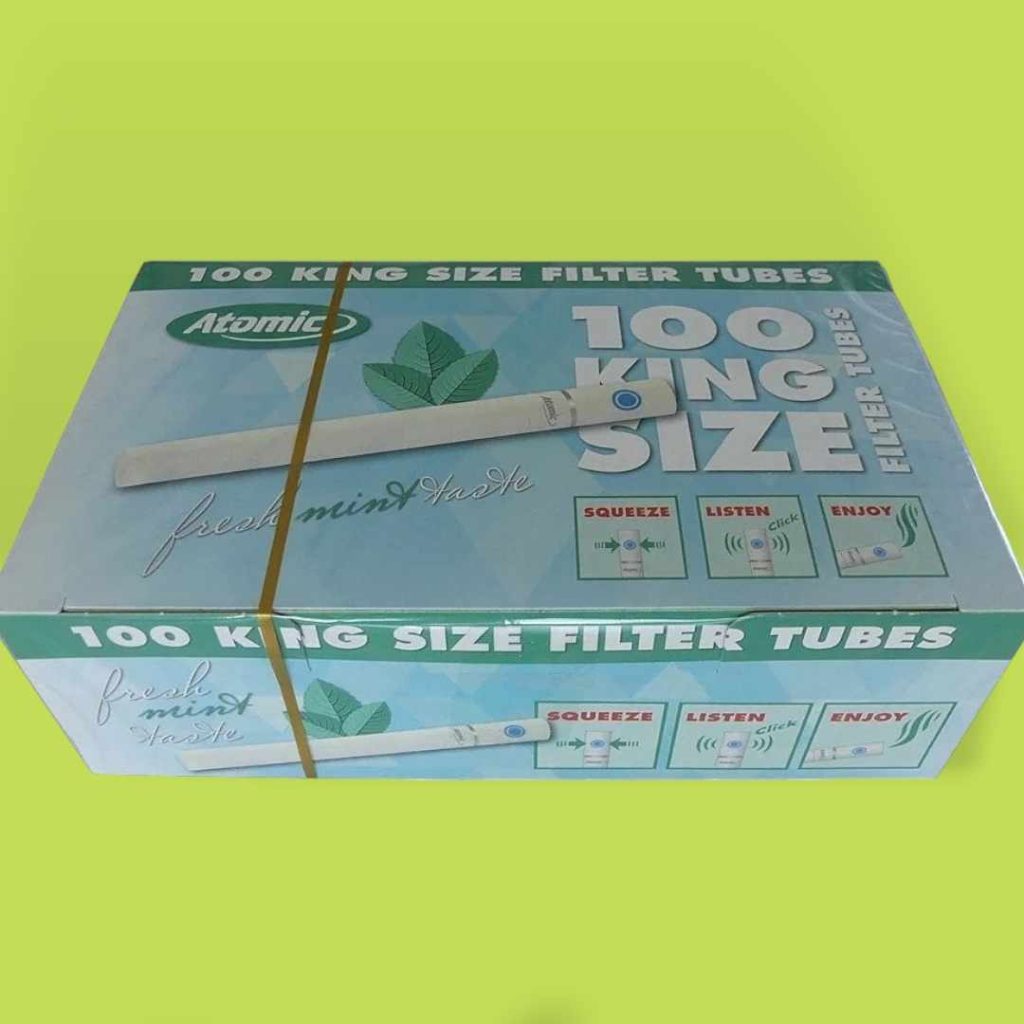 1 1 Atomic Filter Tubes Click Menthol