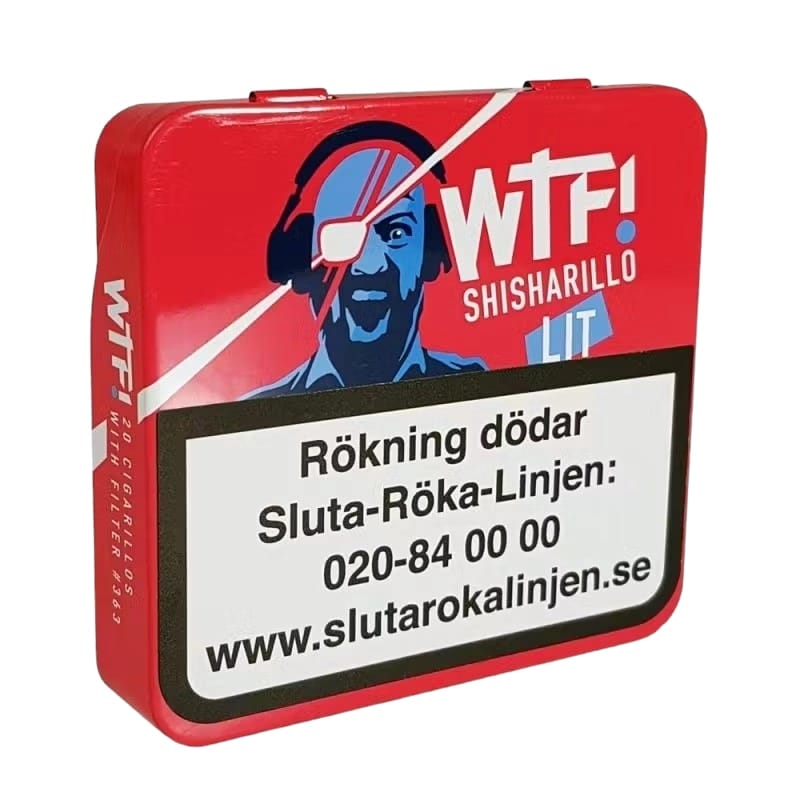 WTF SHISHARILLO LIT (Blåbär)