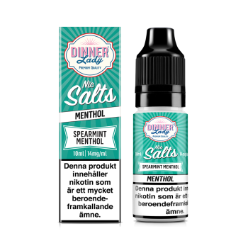 Dinner Lady Salt – Spearmint Menthol 10 ml, 14 mg Nikotinsalt