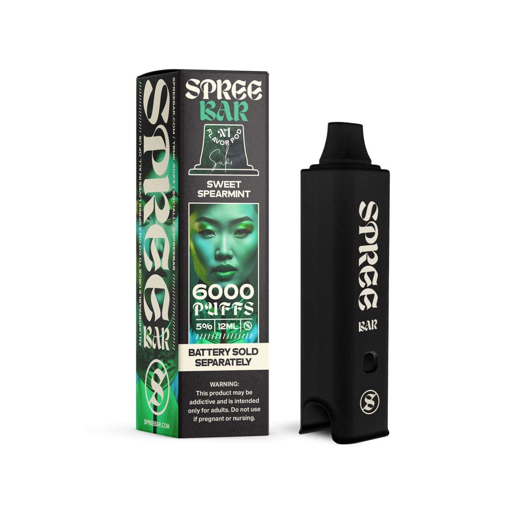 Spree Bar Pod Sweet Spearmint (12 ml, 50 mg)