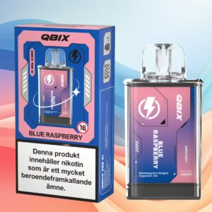 QBIX – Blue Raspberry 14mg