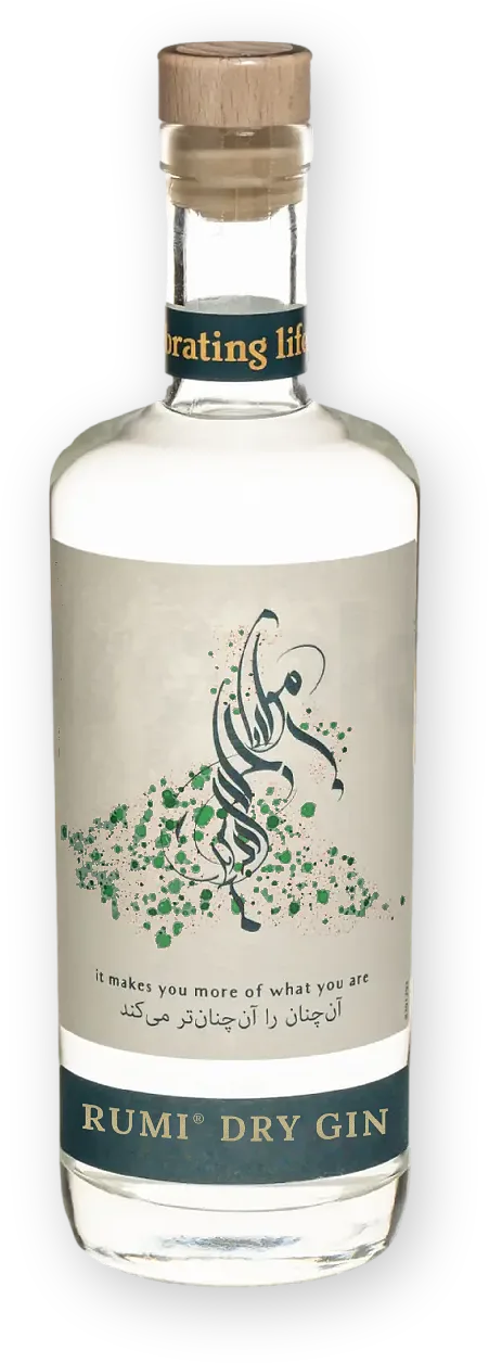 Bottle of Rumi Dry Gin