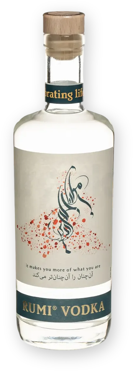 Bottle of Rumi Vodka