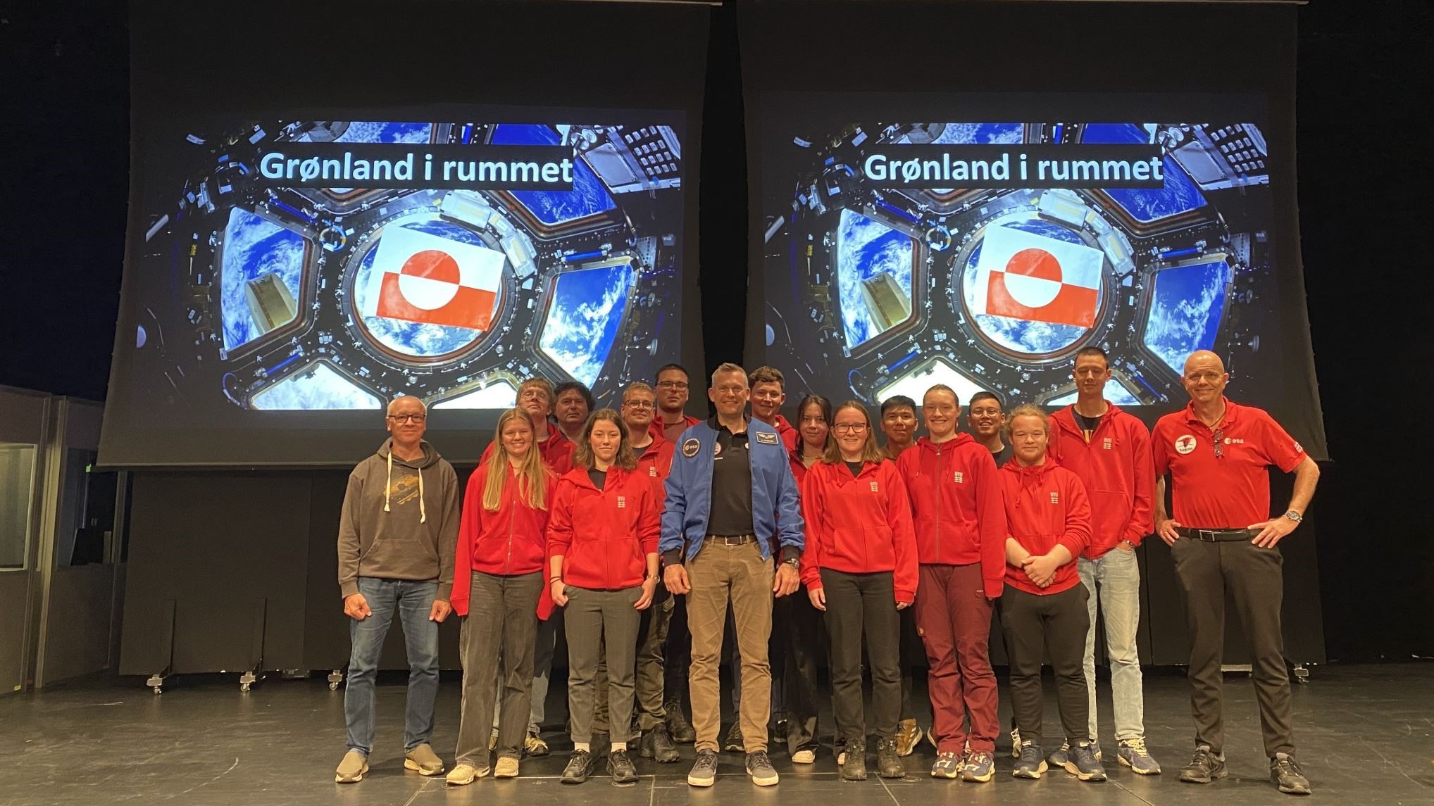 Den danske ESA Astronaut Andreas Mogensen har været på besøg i Grønland her efter afslutningen på sin lange rummission. Foto: DTU Space