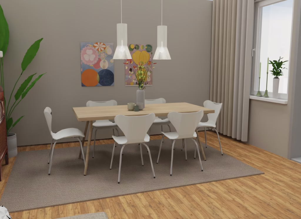 Inredningsprojekt - Vardagsrum, Bellevue sjösida