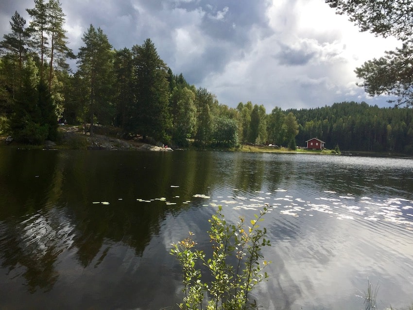 orientering i Losby, Finnland