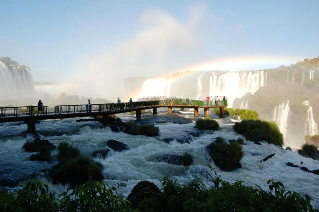 Devils throat - Iguazu falls. et av verdens størte fossefall