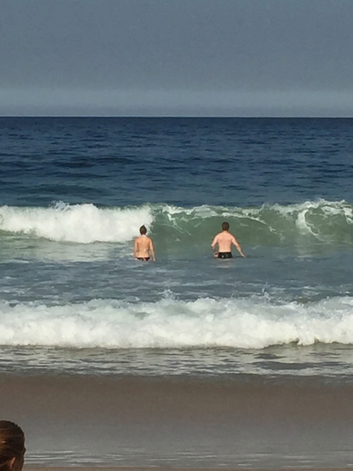 Sterke bølger på Copacabana