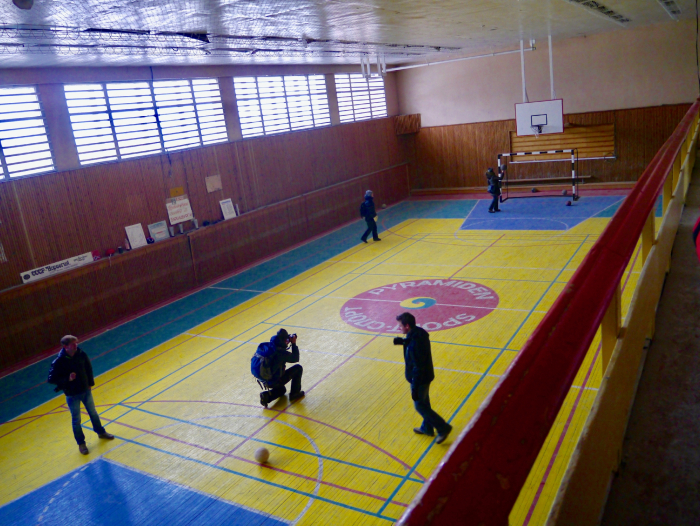 Gymsalen i Pyramiden