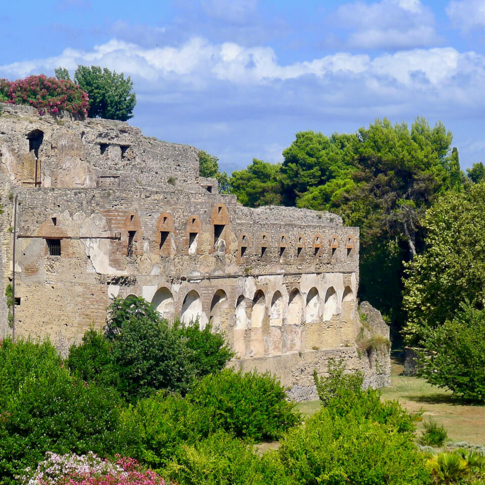 Bygning i Pompei