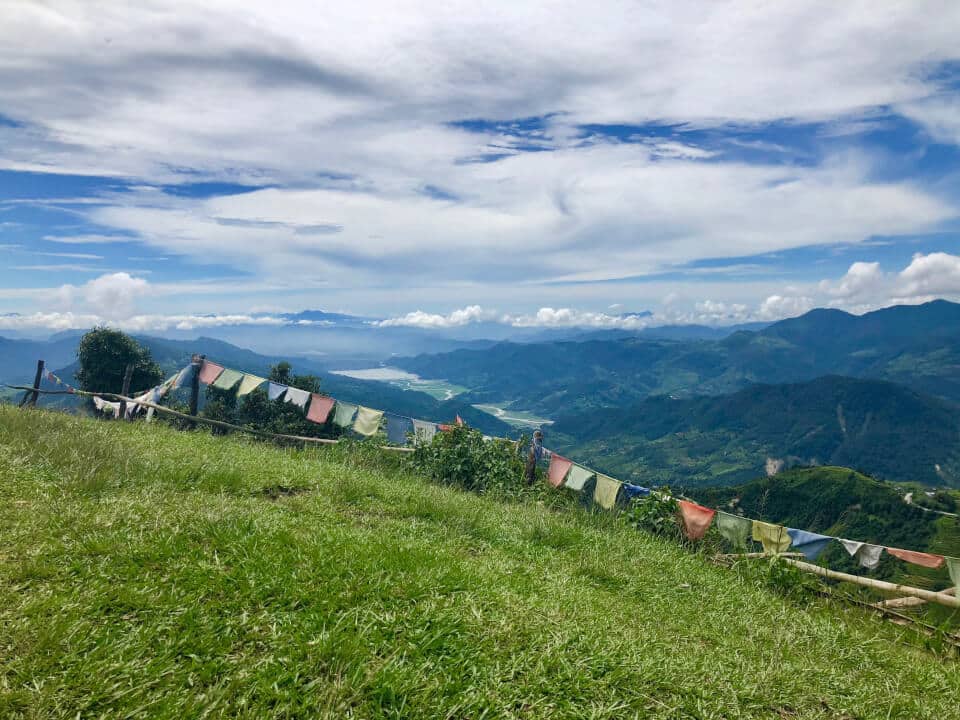 Ghandruk trek, Nepal - utsikt voer Pokhara