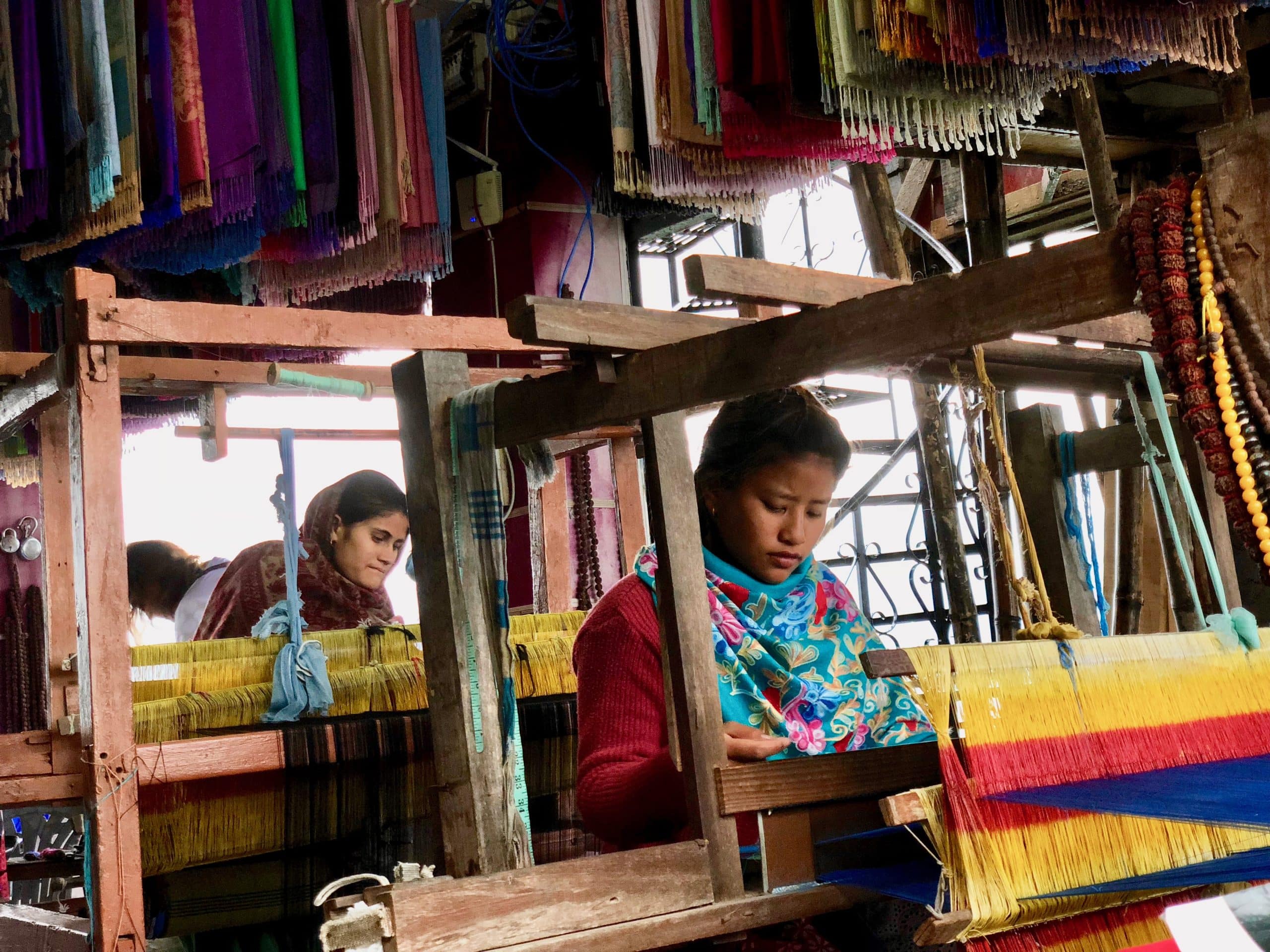 Veversker i Sarangkot, Pokhara, Nepal