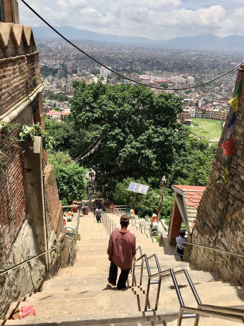 utsikt, Kathmandudalen