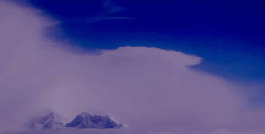 Mount everest fra luften