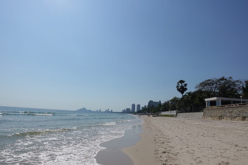 Strandpromenaden Hua Hin