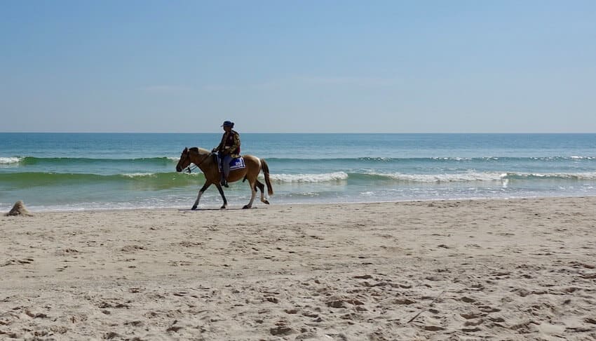 Strandpromenaden i Hua Hin