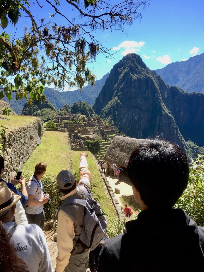 Besøk i Machu Picchu