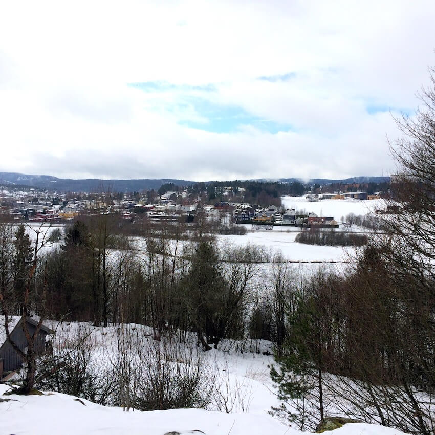 Utsikt fra Hammerberget