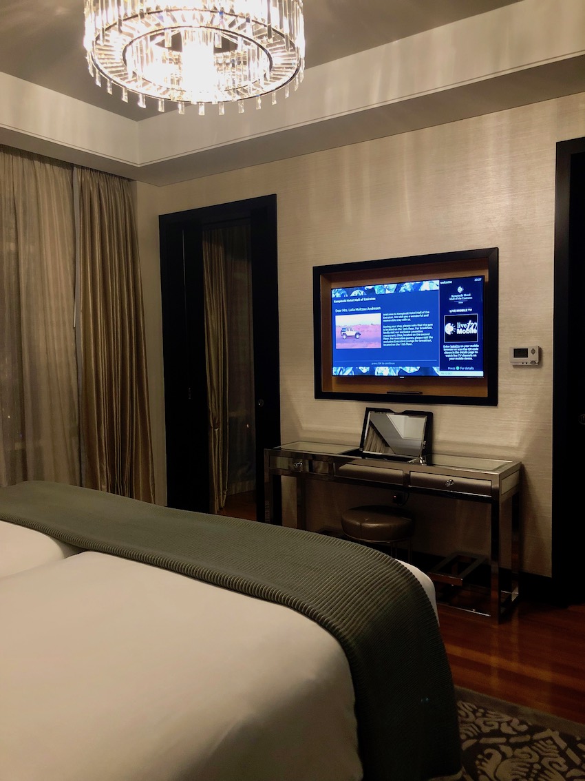 Soverommet, kempinski Mall of the Emirates