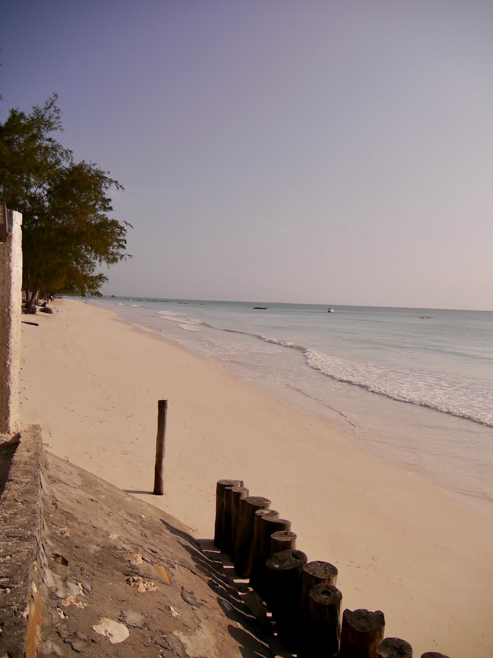 Vakker strandlinje på Zanzibar