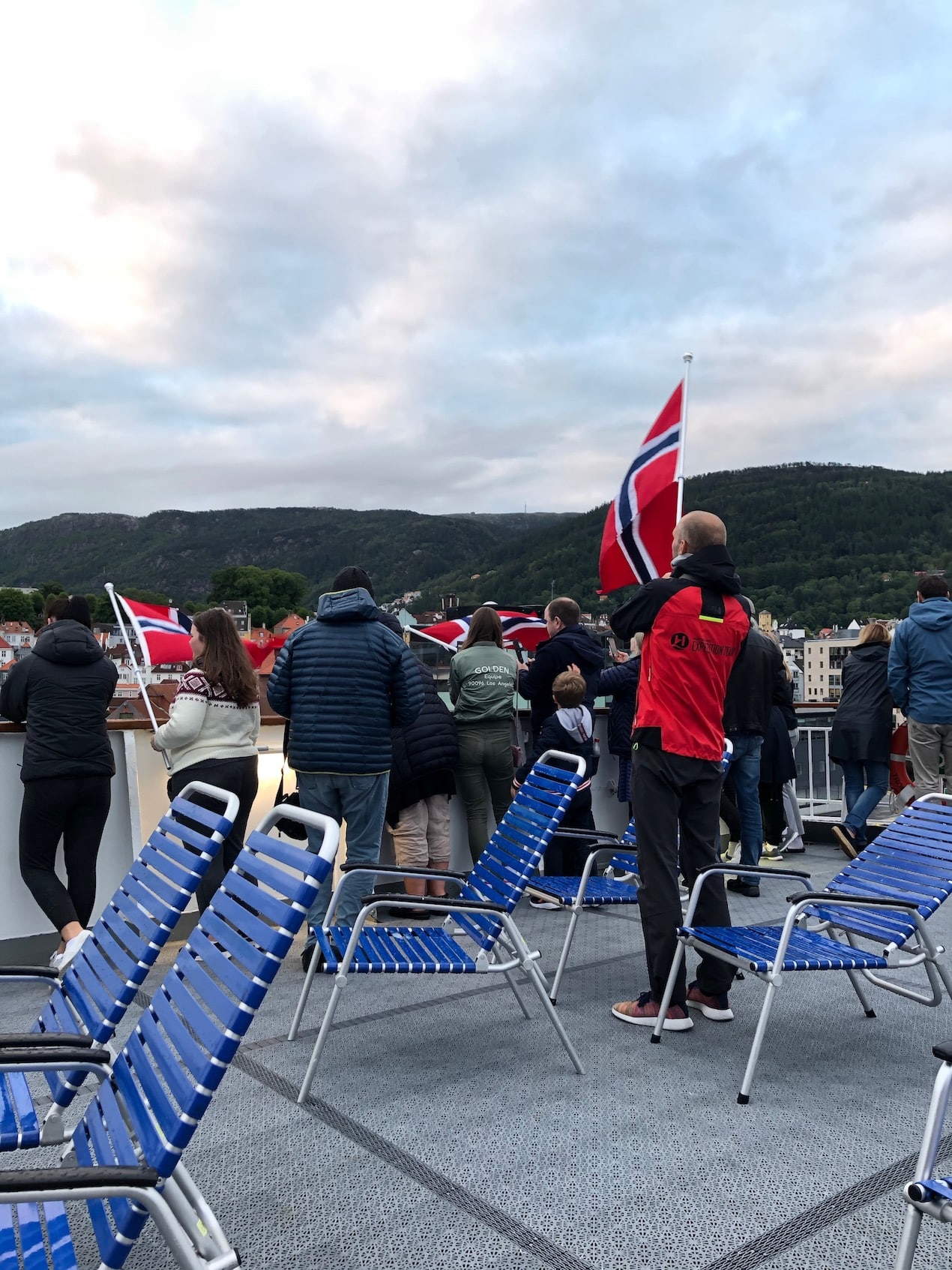 Hurtigruten Richard With. Dag 1 starter i Bergen.