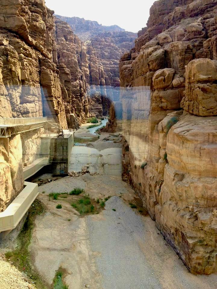 Mujib Reserve of Wadi Mujib – Arnon, 410 m under havet