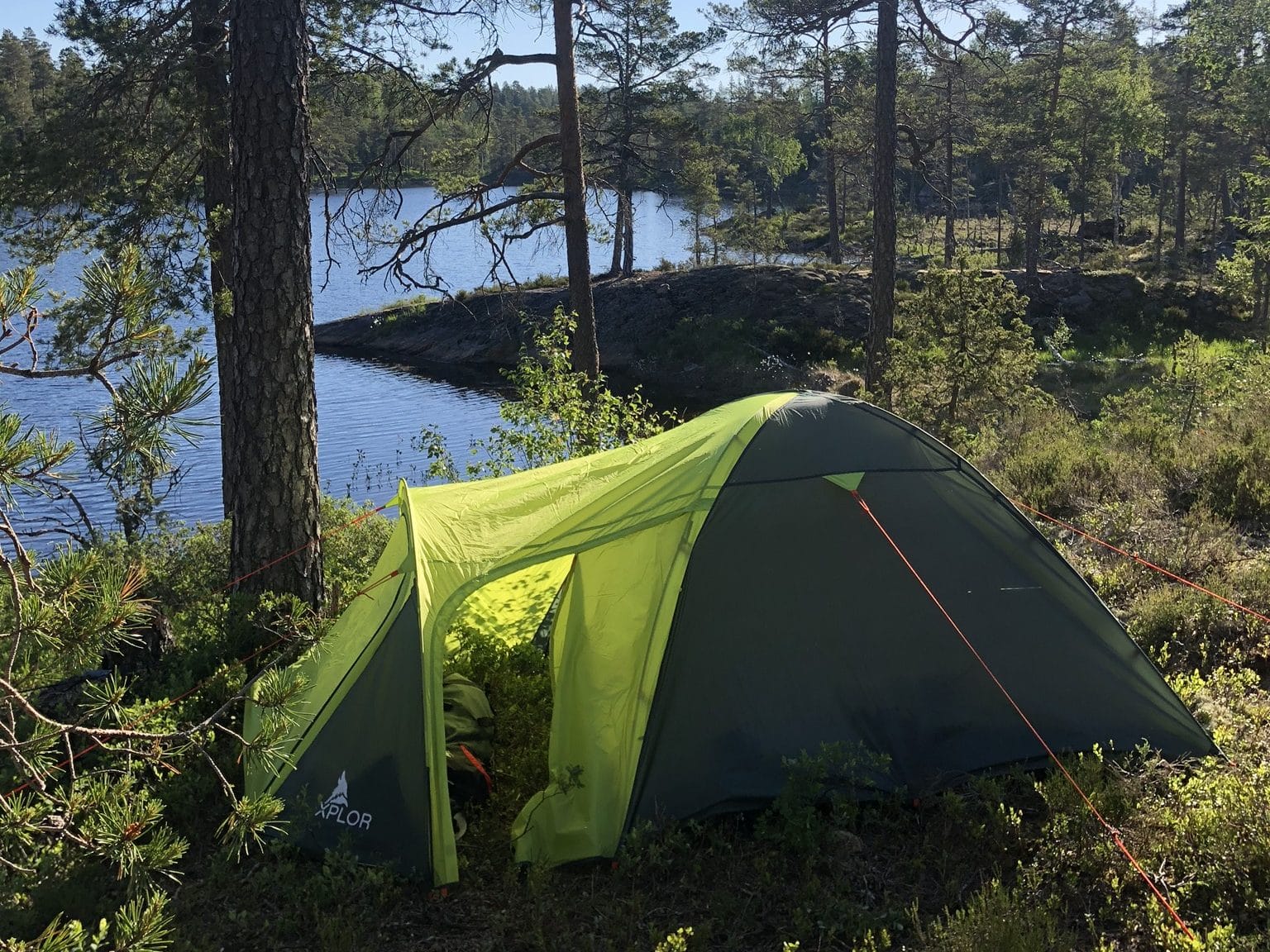 Langvannet, Vestfjella