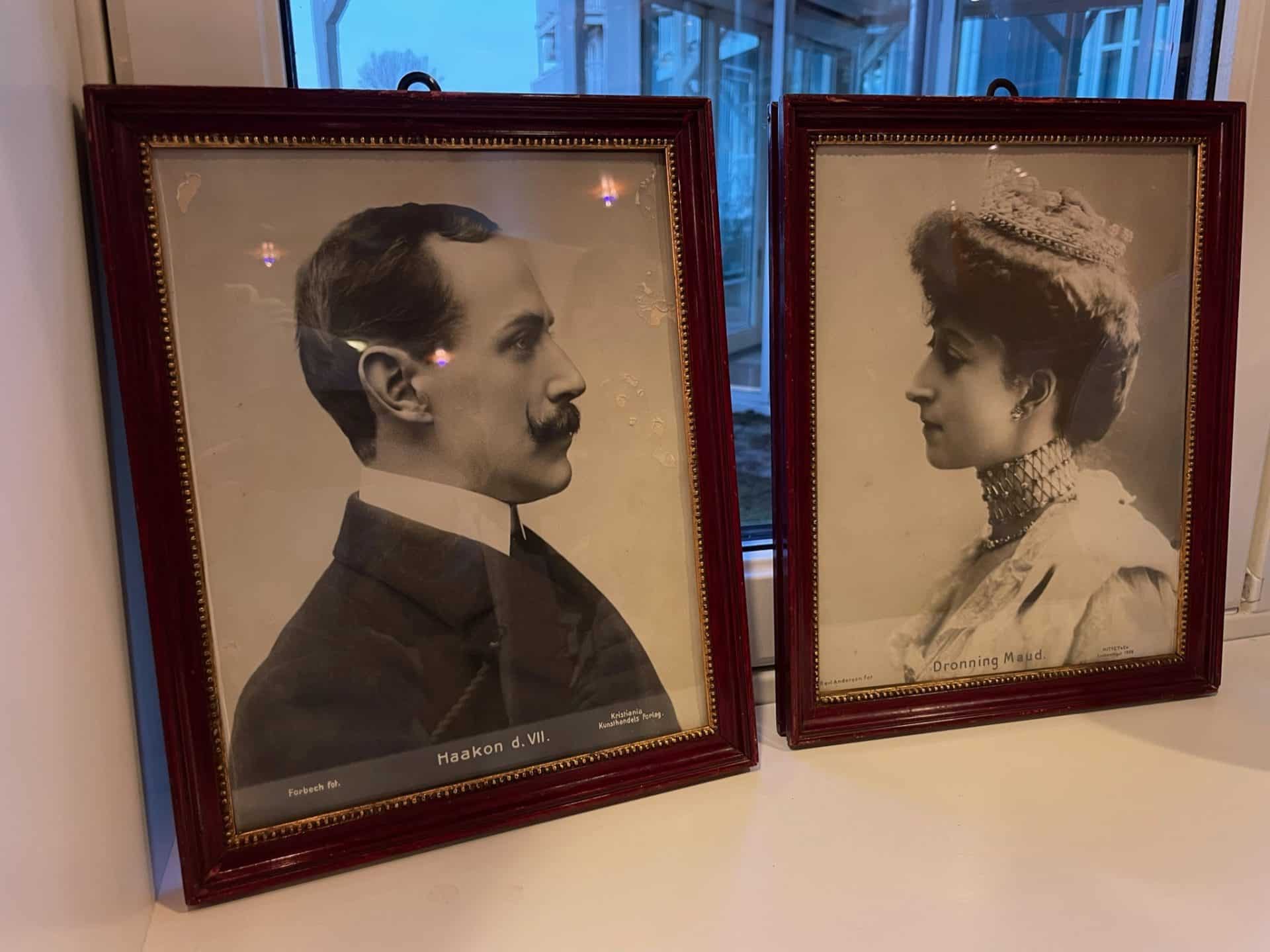 Kong Haakon VII og Dronning Maad