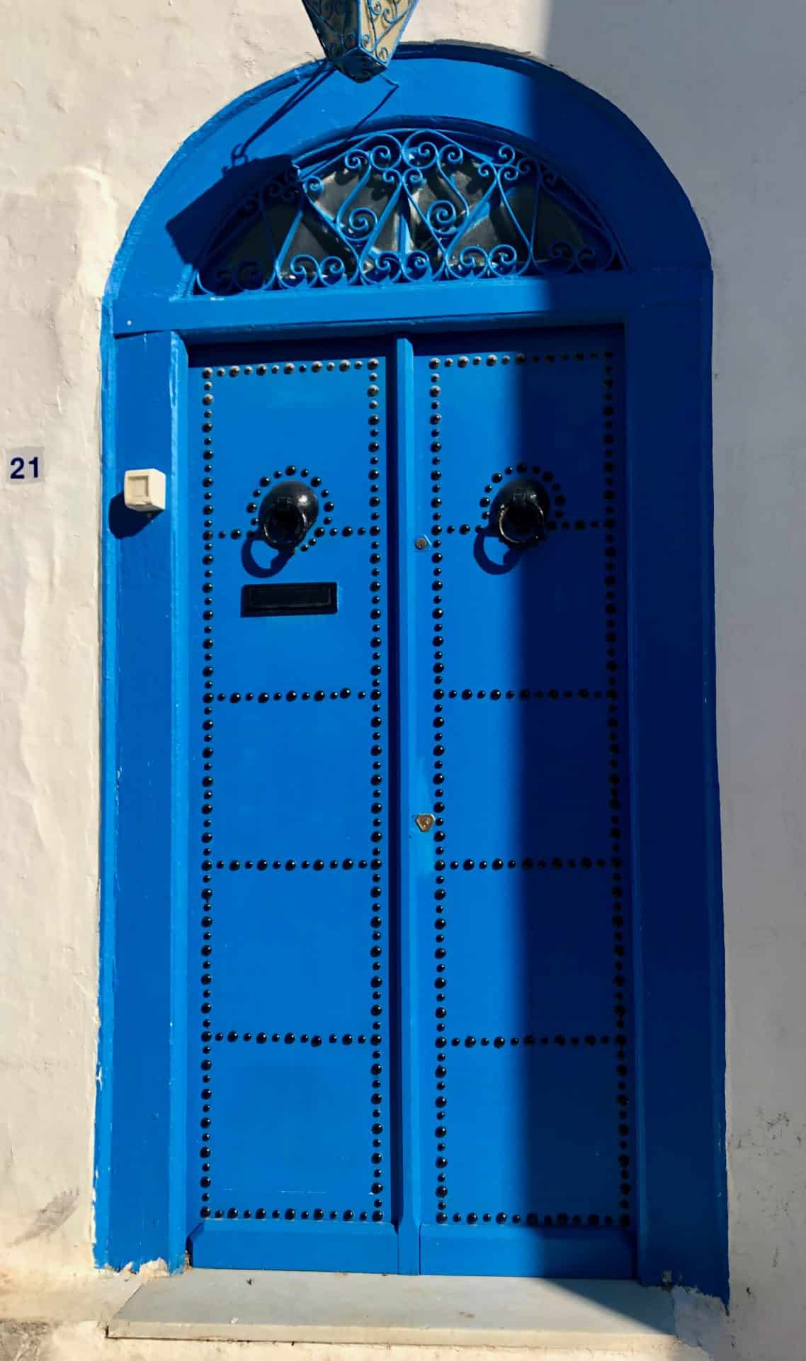 Blå dører, Sidi Bou Said