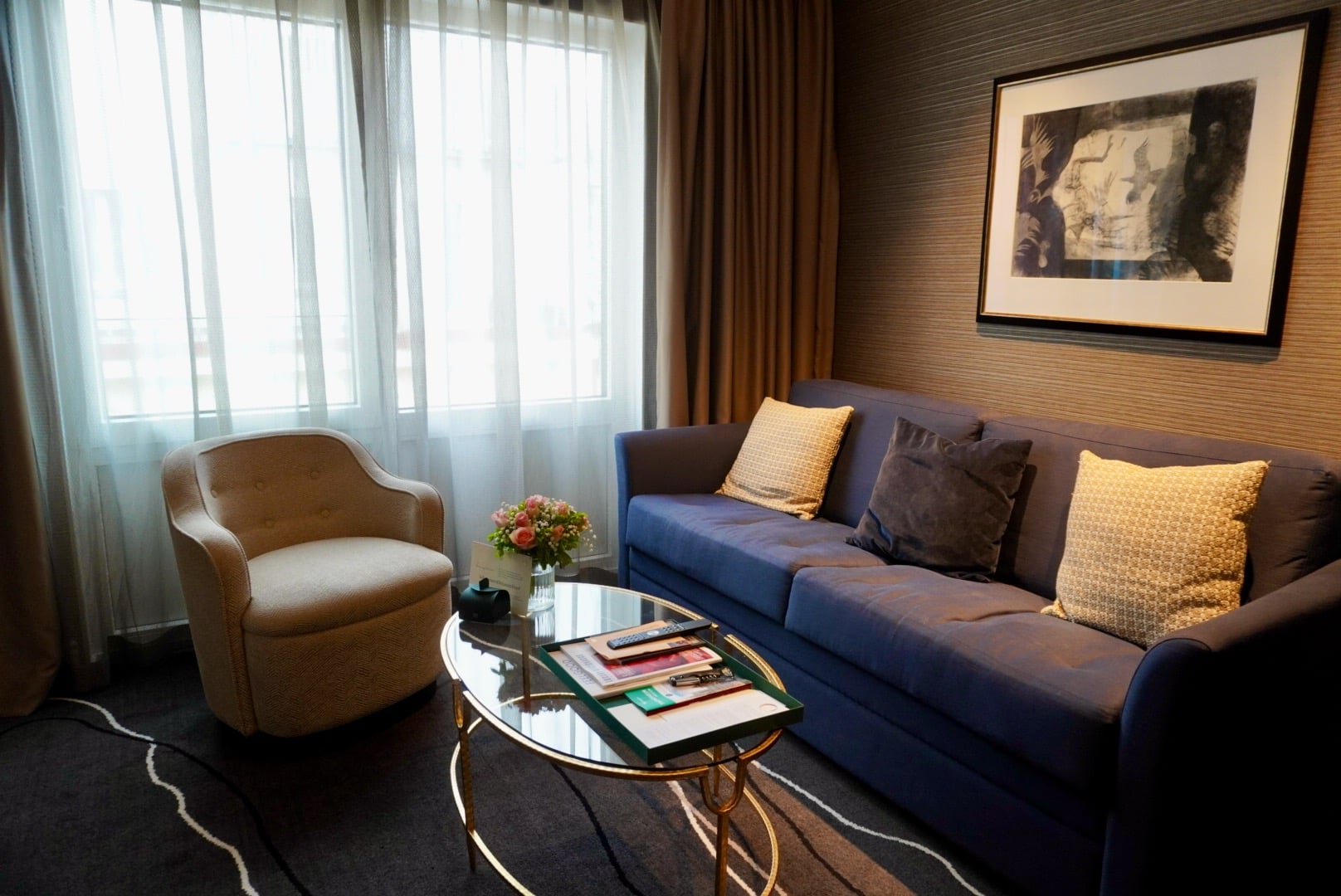 Salongområde Delux suite