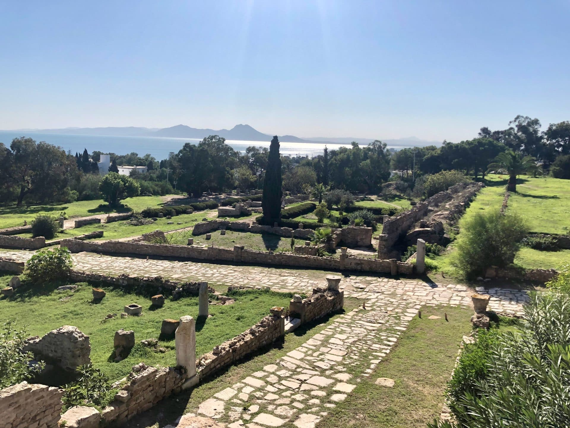 Carhage, roman villaes, Tunis