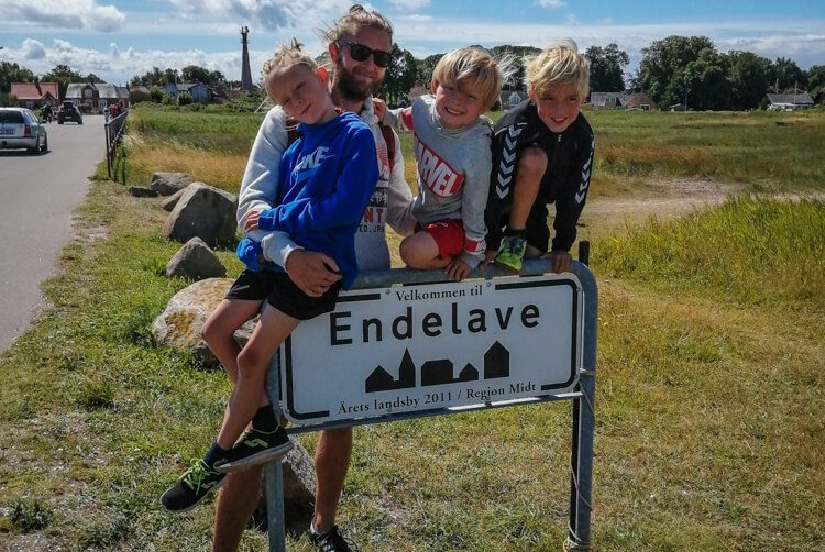 endelave-skilt