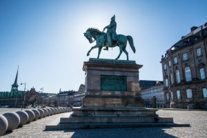 Rytterstatuen på Christiansborg Slotsplads