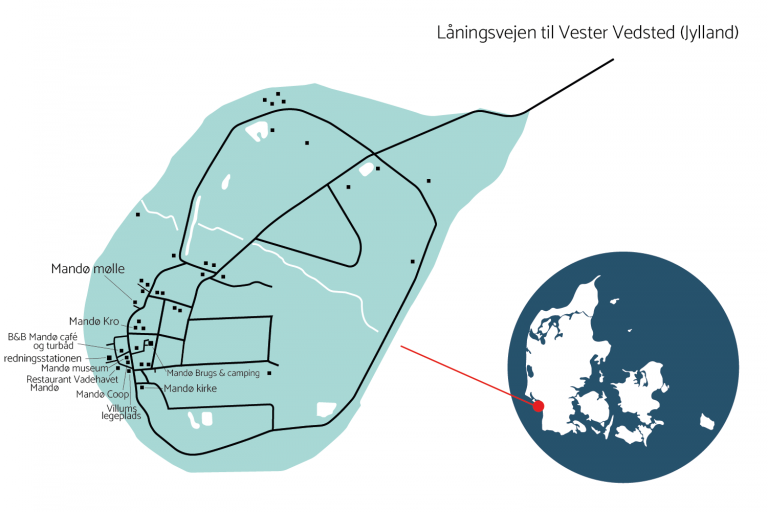 Fantasifulde Syd Fremmedgøre Mandø - læs på Rundt i Danmark, om tidevand, sælsafari, kroophold