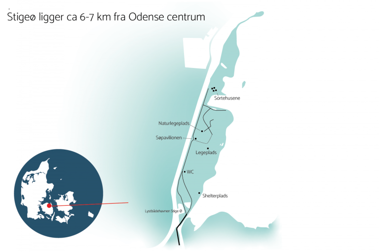 Stigeø - Læs i Danmark Stige Ø I Fjord