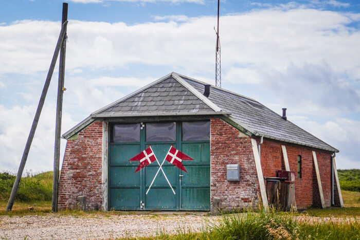 Redningsstationen-Agger-Strand