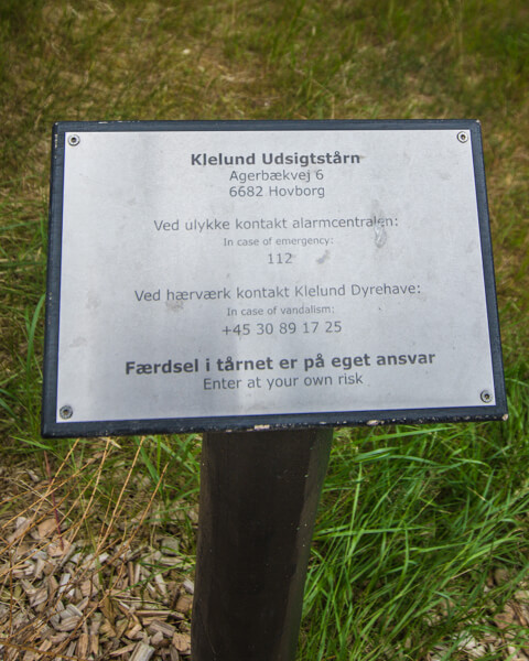 Klelund Dyrehave - Udsigtstårn - Midtjylland