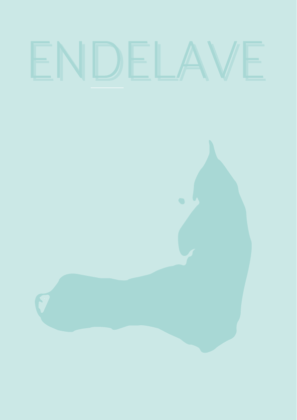 Endelave plakat