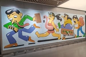 HuskMitNavn kunst i Københavns Lufthavn