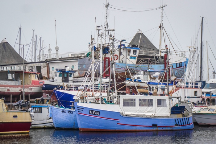 Gilleleje-havn-fiskerbaade