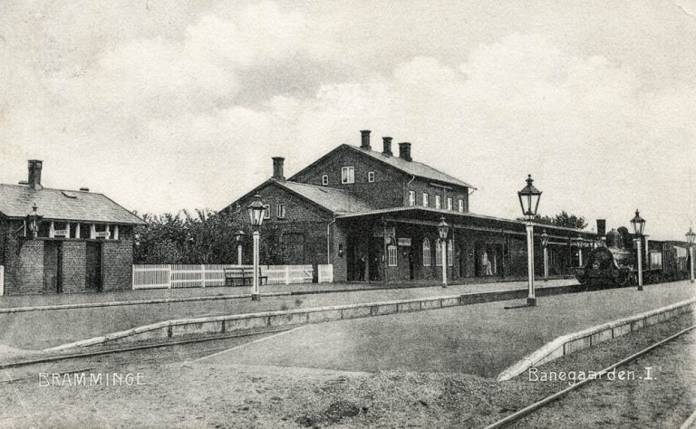 bramminge-banegaard-Bramminge Station-1905-Bramming-Byhistoriske-Arkiv