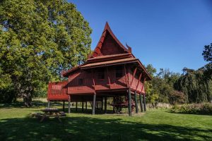 Det traditionelle thailandske hus ved Moesgaard Museum